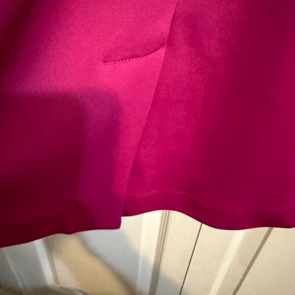 Shelby & Palmer Hot Pink Sleeveless Peplum Sheath Career Cocktail Dress Size 10 - Picture 7 of 10